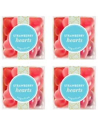 Sugarfina Strawberry Hearts Cube Kit, Set of 4