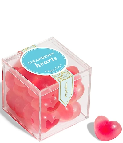 Sugarfina Strawberry Hearts Cube Kit, Set of 4