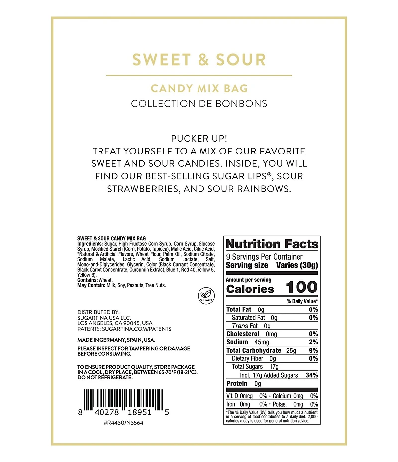 Sugarfina Sweet & Sour Candy Mix