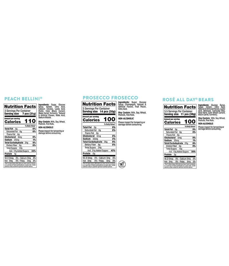 Sugarfina Tropical Cocktail Bundle Gift Set