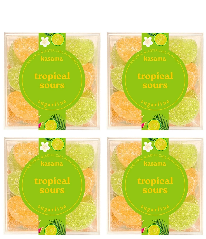 Sugarfina Tropical Sours Cube Kit, Set of 4