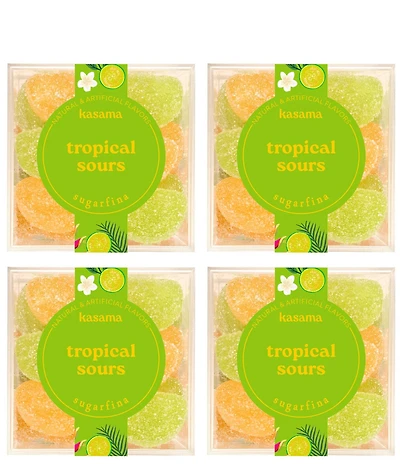 Sugarfina Tropical Sours Cube Kit, Set of 4