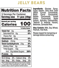 Sugarfina x Peanuts Woodstock Jelly Bears Kit, Set of 3