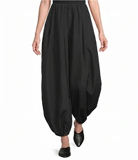 Sugarlips Abstract Patterned Bubble Mock Neck Cap Sleeve Textured Knit Top