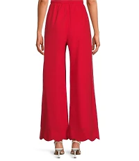 Sugarlips Britt Side Stripe Draw String Wide Leg Pants