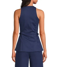 Sugarlips Carine Chelsea V-Neck Sleeveless Coordinating Vest Top