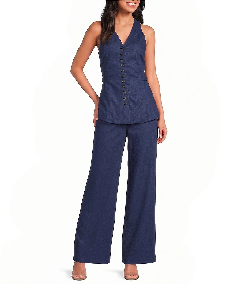 Sugarlips Carine Chelsea V-Neck Sleeveless Coordinating Vest Top