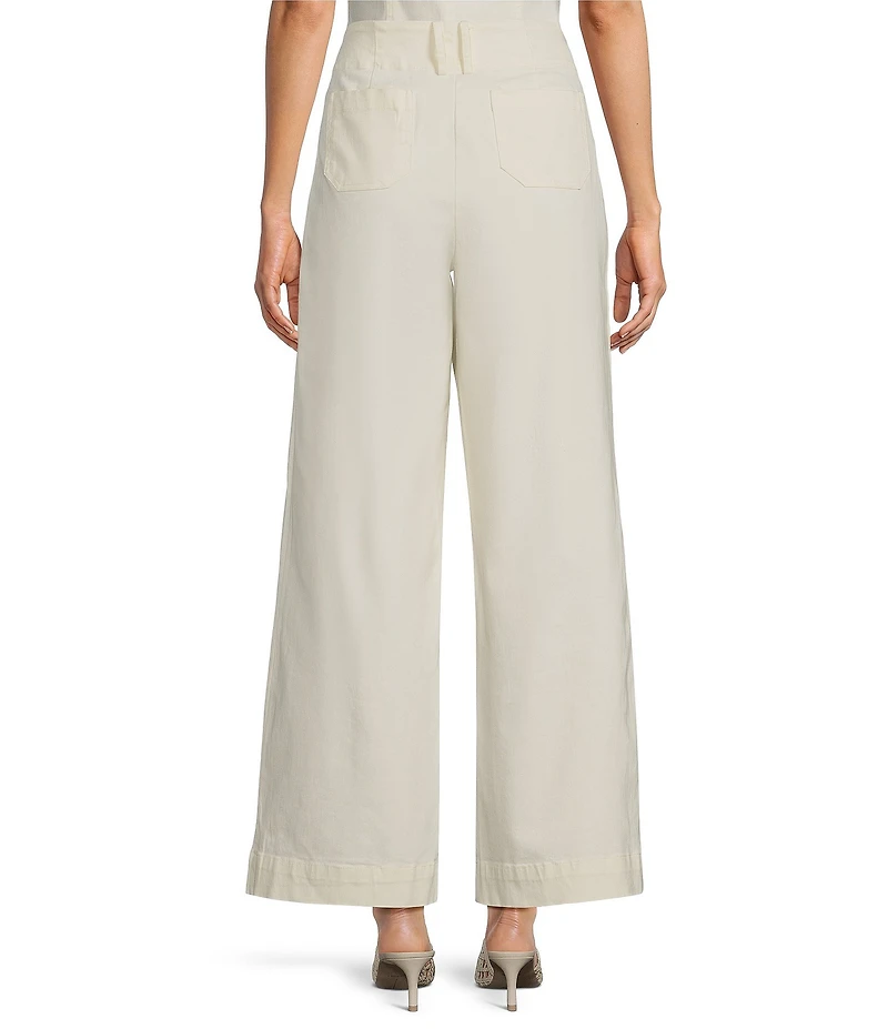 Sugarlips Cerria High Rise Wide Leg Denim Pants