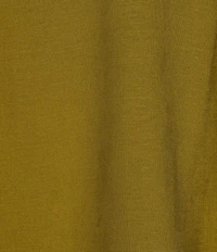 Sugarlips Devana Crew Neck Sleeveless Cut Out Coordinating Linen Tunic Top