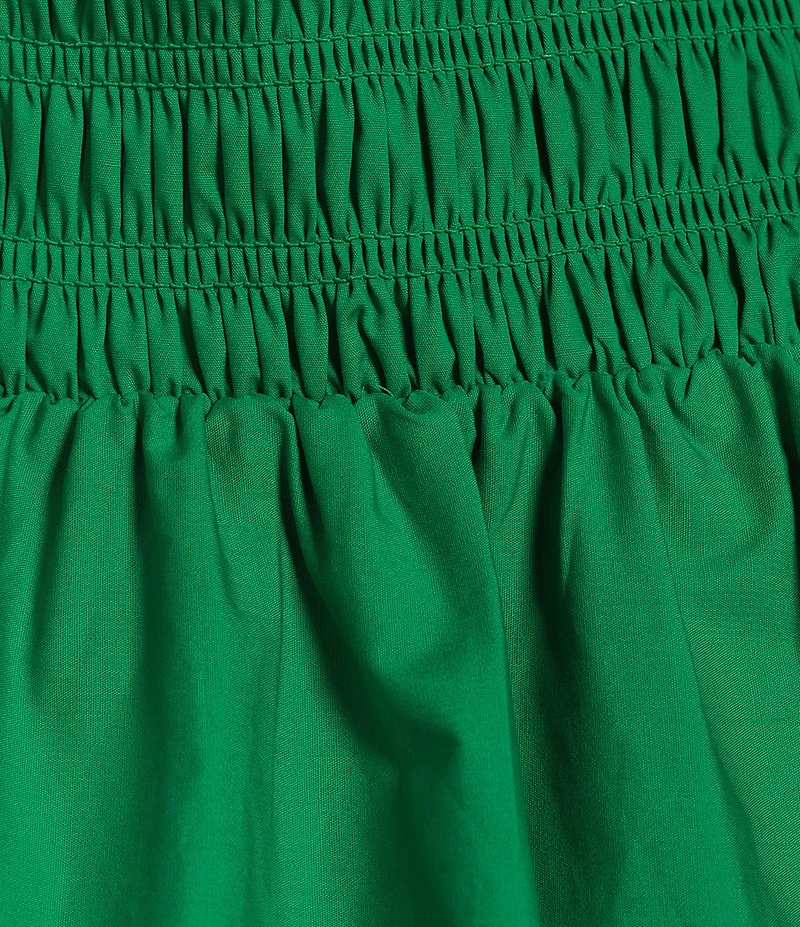 Sugarlips Everyday Smocked Crew Neck Sleeveless Low Waist Mini Dress