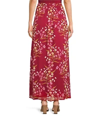 Sugarlips Junise Floral Print High Rise Maxi Skirt