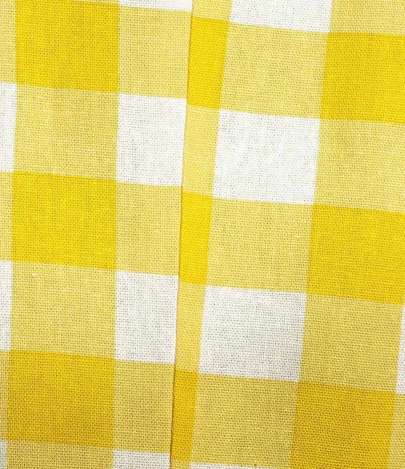 Sugarlips Kayri Gingham Print V-Neck Sleeveless Coordinating Vest Top