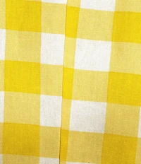 Sugarlips Kayri Gingham Print V-Neck Sleeveless Coordinating Vest Top