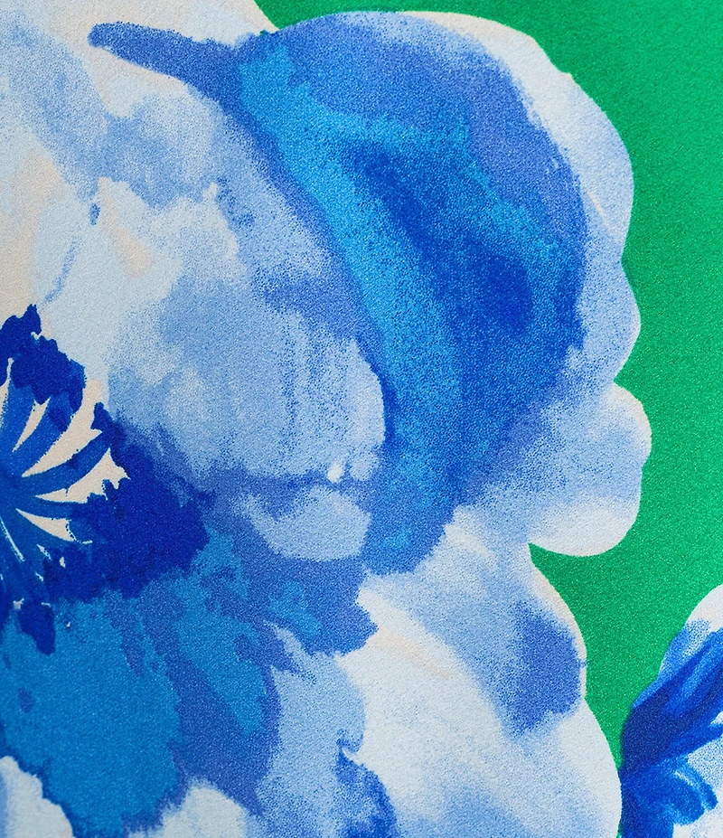 Sugarlips Morgany Floral Tirza Strapless Satin Maxi Slip Dress