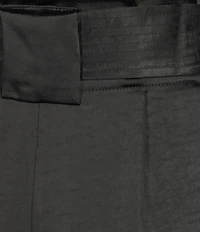 Sugarlips Nyssa Cole Satin High Waist Wide Leg Belted Pants