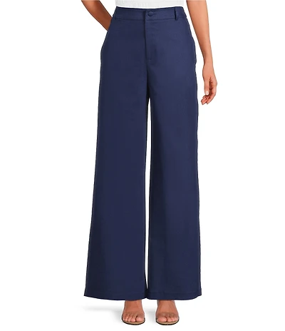 Sugarlips Petite Size Carine Chelsea High Rise Wide Leg Coordinating Trouser Pant