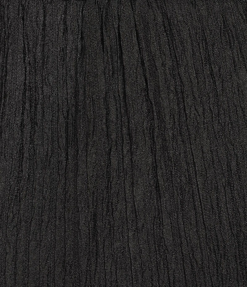 Sugarlips Pleated Elastic Waist Wide Leg Pants