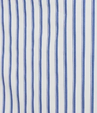 Sugarlips Plus Fannie Striped Puffed Sleeve Woven Blouse