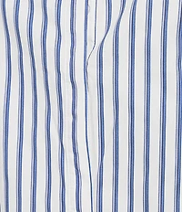Sugarlips Plus Jayla Vertical-Striped Puffed Sleeve Button Front Shirt