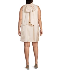 Sugarlips Plus Keyla Sleeveless Trapeze Minidress