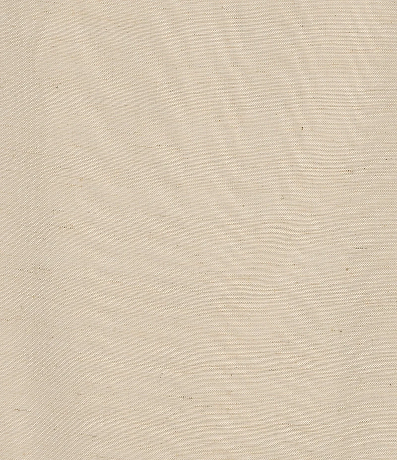 Sugarlips Plus Short Sleeve Linen Trim Textured Dress