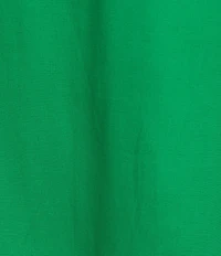 Sugarlips Plus Short Sleeve Linen Trim Textured Dress