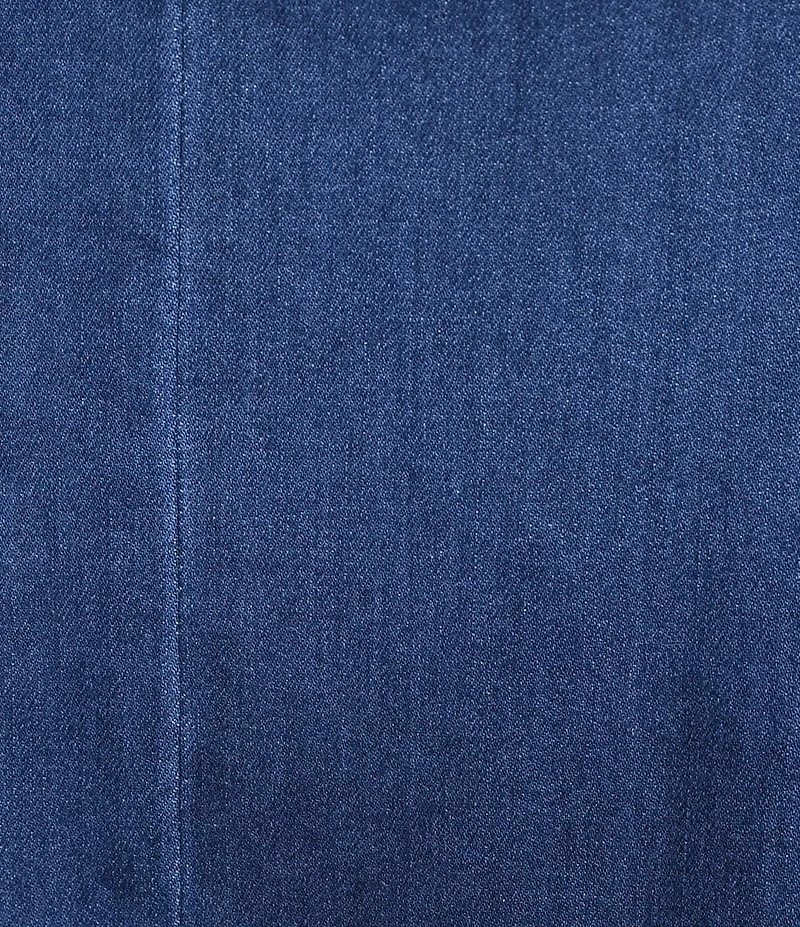 Sugarlips Plus Size Puffed Sleeve Denim Mini Dress