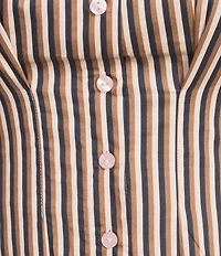 Sugarlips Plus Size Striped Dolman Sleeve Shirt Dress
