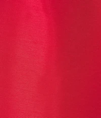 Sugarlips Plus V-Neck Short Sleeve Alani Bow Trapeze Mini Dress