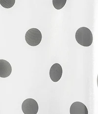 Sugarlips Randal Organza Polka Dot Crew Neck Sleeveless Mini Dress