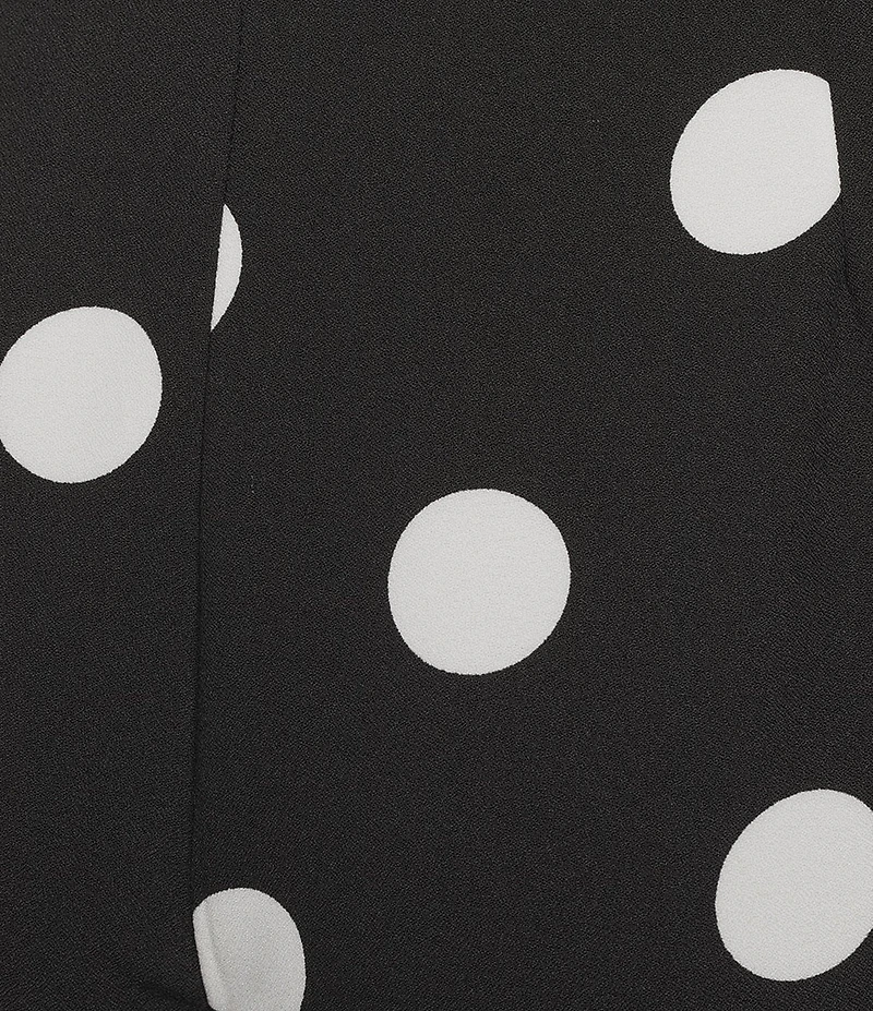 Sugarlips Randal Polka Dot Print High-Rise Wide Leg Coordinating Pants