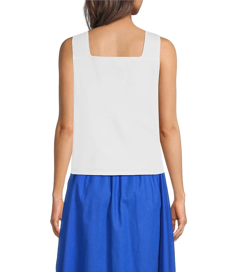 Sugarlips Sailboat Square Neck Sleeveless Tank Top