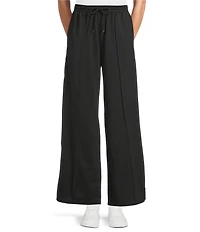 Sugarlips Shimmer Stripe Wide Leg Pull-On Track Pants