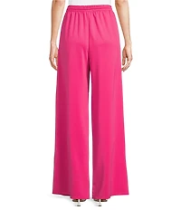 Sugarlips Shimmer Stripe Wide Leg Pull-On Track Pants