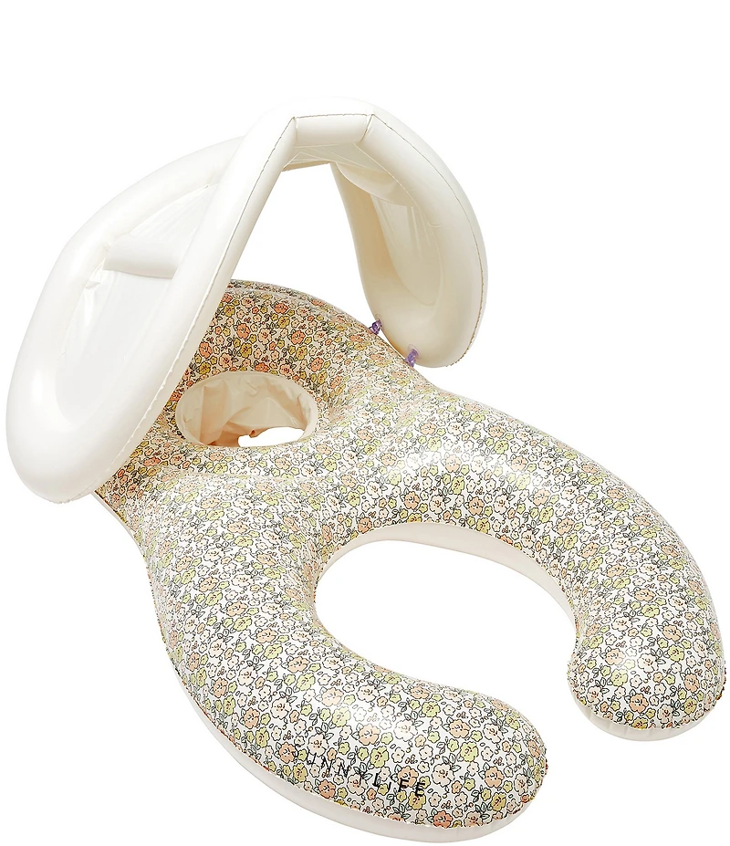 Sunnylife Into The Garden Floral Float Together Inflatable Baby Seat