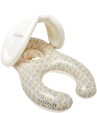 Sunnylife Into The Garden Floral Float Together Inflatable Baby Seat