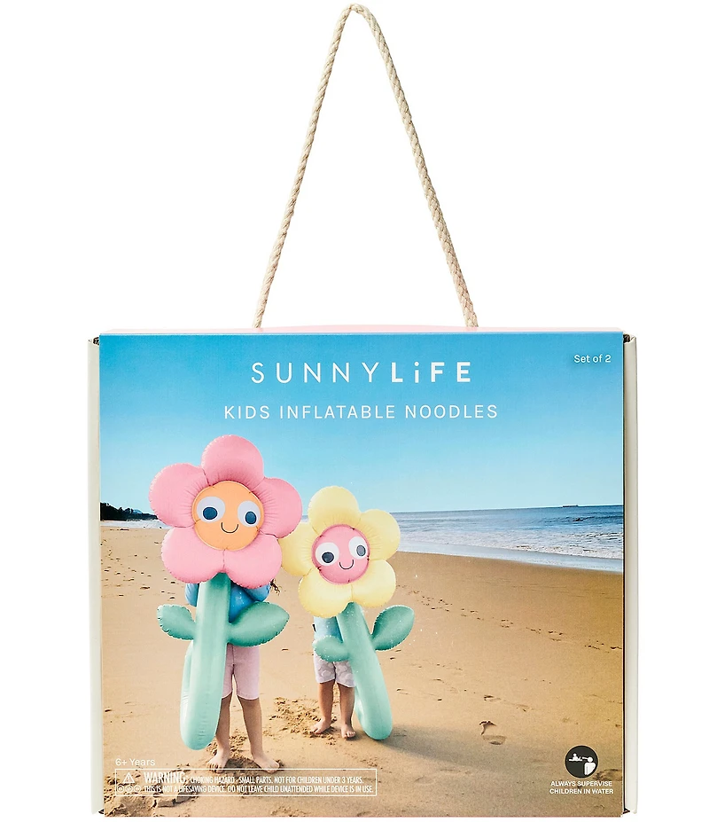 Sunnylife Poppy The Peach Inflatable Pool Noodles