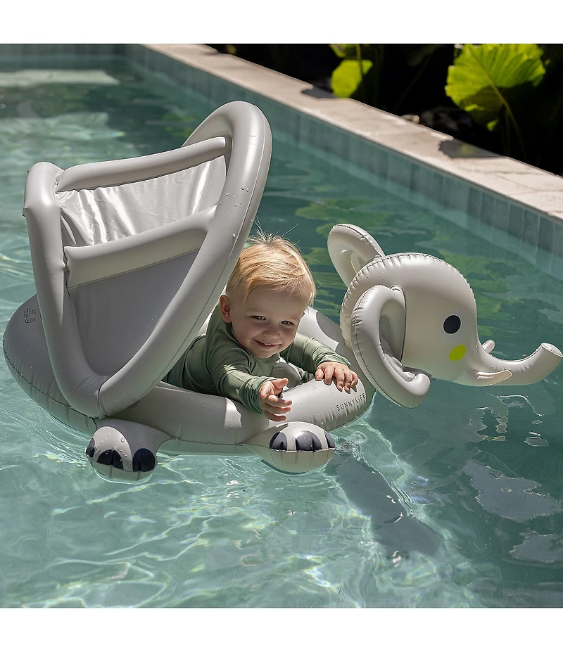 Sunnylife Eli The Elephant Inflatable Baby Float