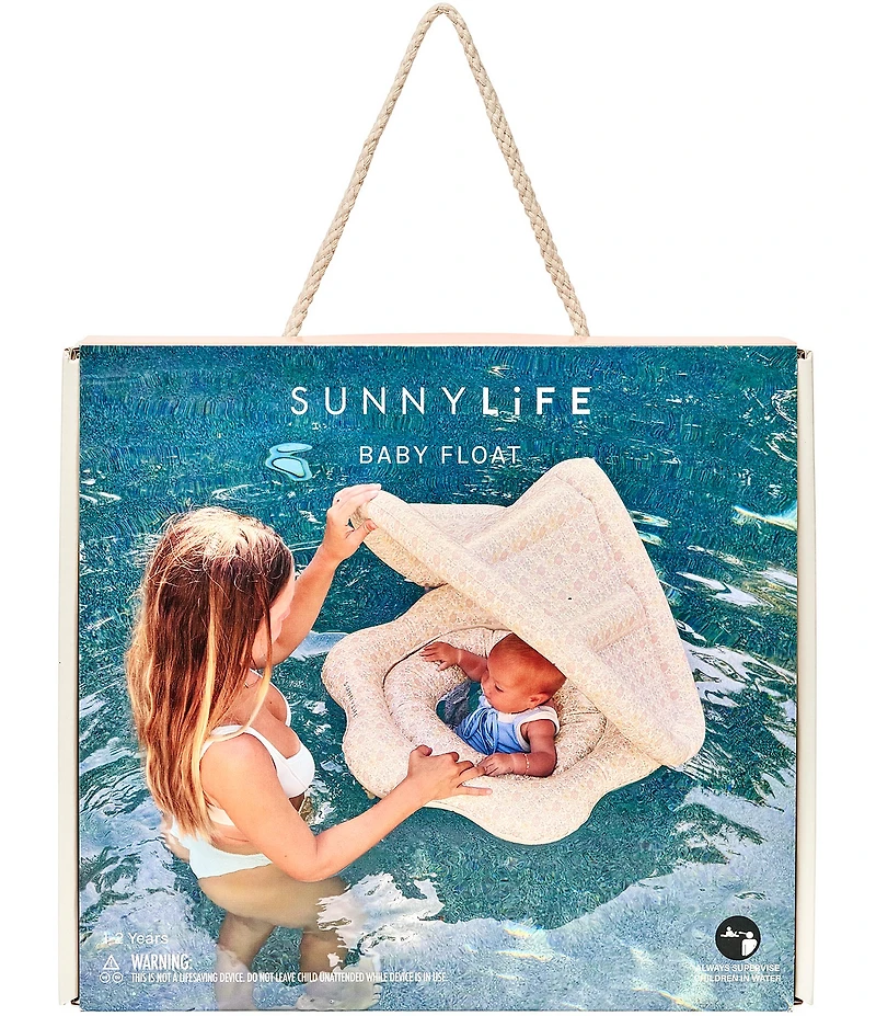 Sunnylife Baby Into the Garden Floral Inflatable Float