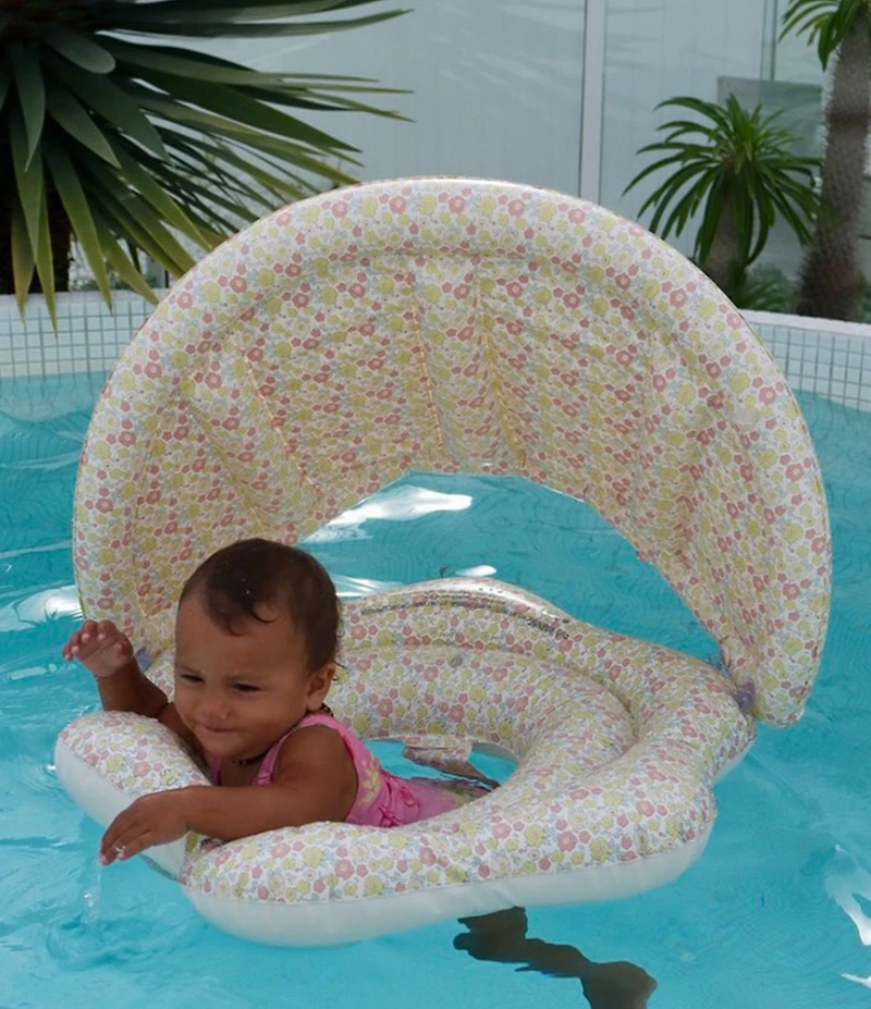 Sunnylife Baby Into the Garden Floral Inflatable Float