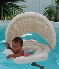 Sunnylife Baby Into the Garden Floral Inflatable Float