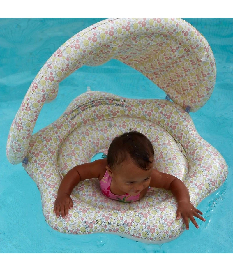 Sunnylife Baby Into the Garden Floral Inflatable Float