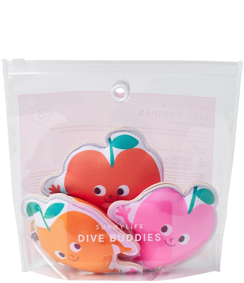 Sunnylife Poppy The Peach Dive Buddies 3-Piece Set