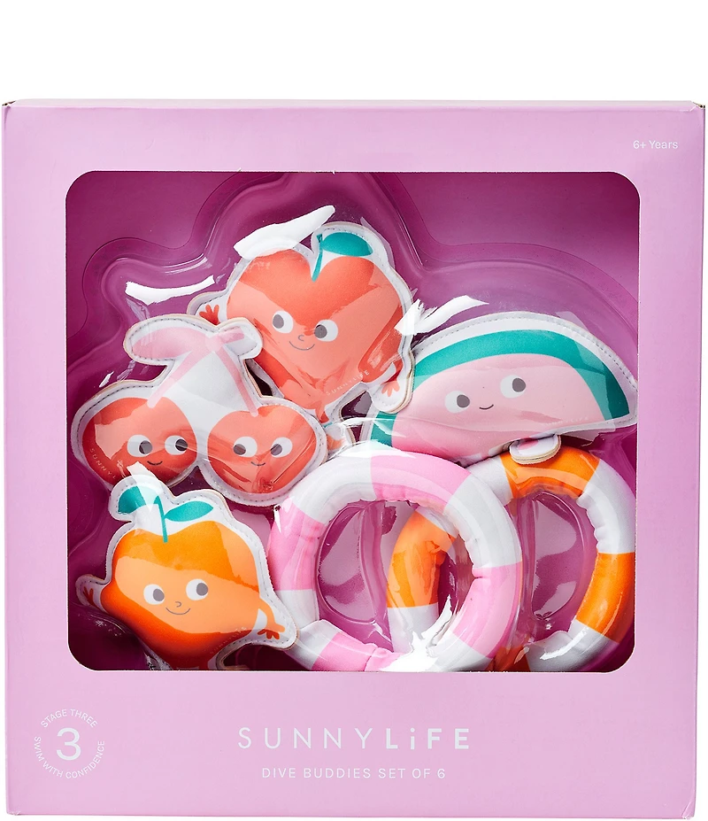 Sunnylife Poppy The Peach Dive Buddies -Piece Set