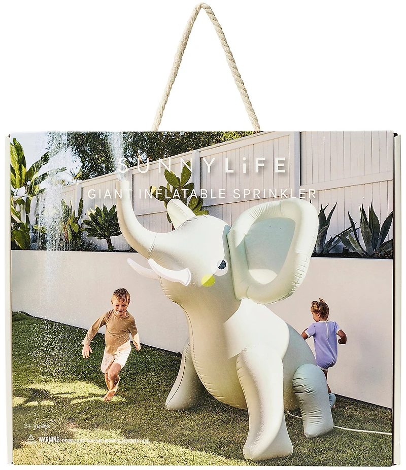 Sunnylife Eli The Elephant Inflatable Giant Sprinkler