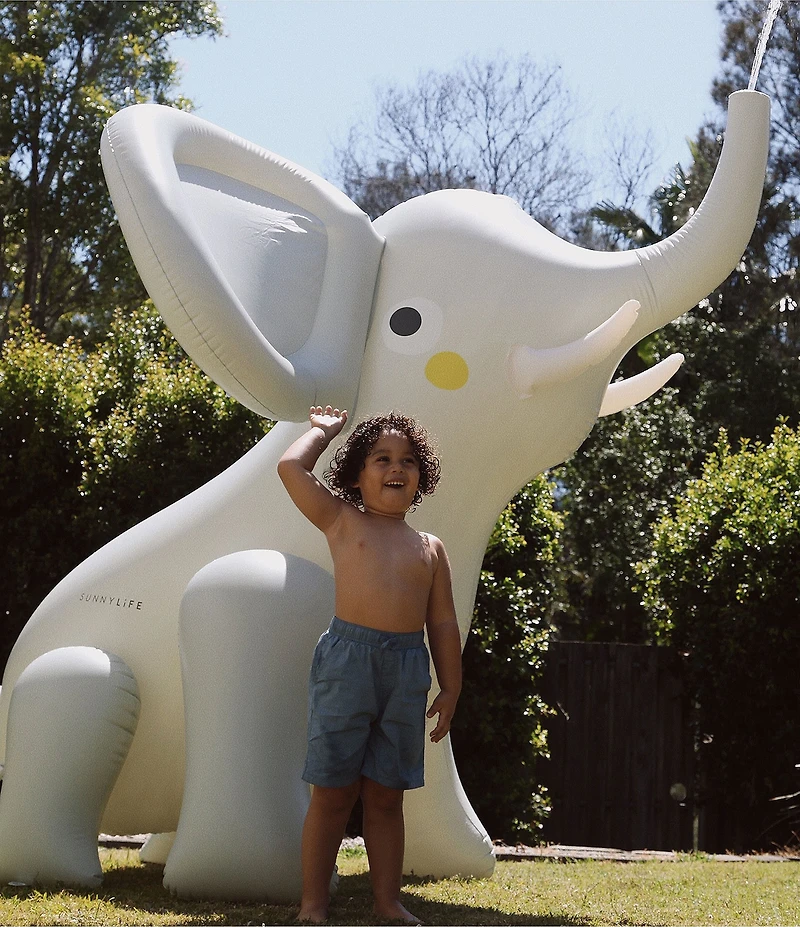 Sunnylife Eli The Elephant Inflatable Giant Sprinkler
