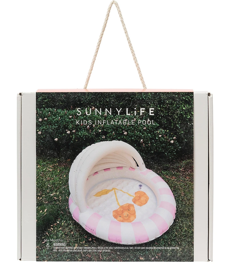 Sunnylife Kids Cotton Candy Cherry Inflatable Pool
