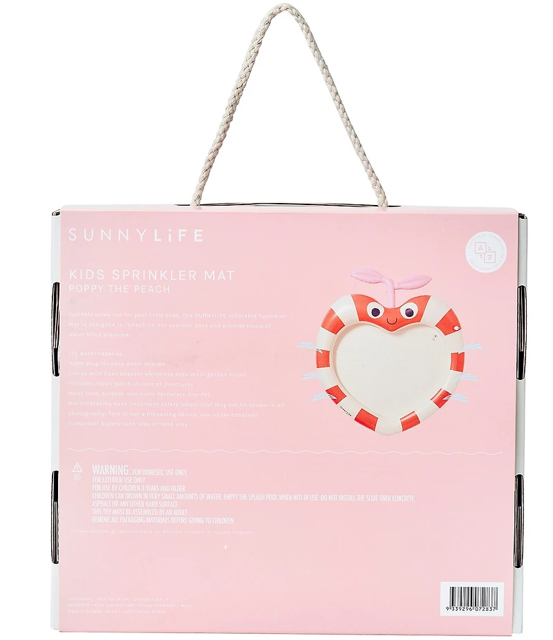 Sunnylife Poppy The Peach Sprinkler Mat