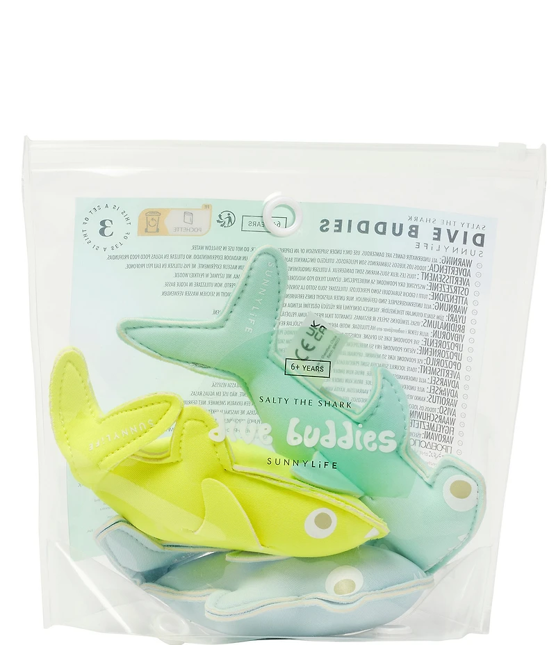 Sunnylife Salty The Shark Dive Buddies 3-Piece Set