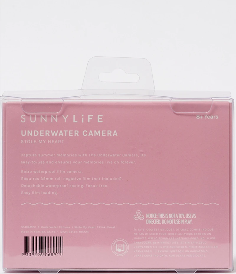 Sunnylife Stole My Heart Floral Underwater Camera